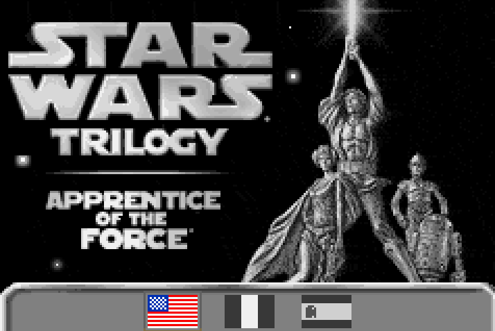 Star Wars Trilogy Apprentice of the Force Title Screen